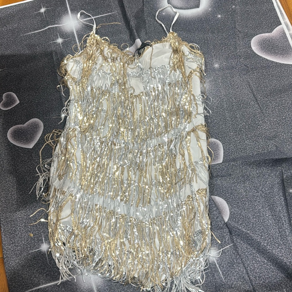 Samantha Sequin Midi Dress